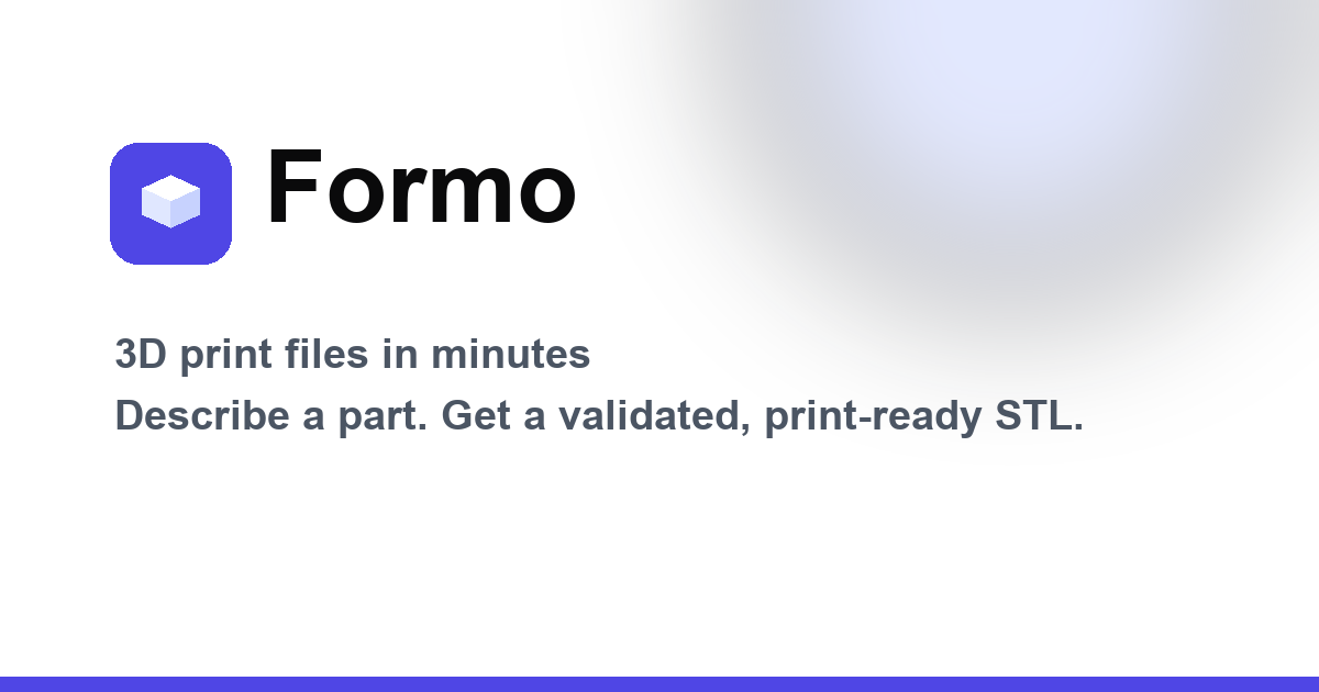 Formo — official preview image